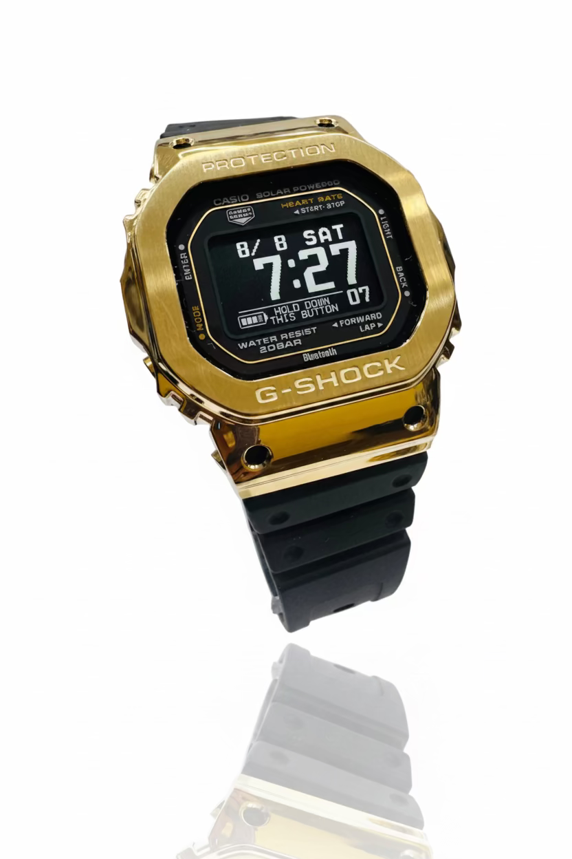 Men’s Casio G-Shock GMH5600-9, G-Steel Solar Powered Digital Watch