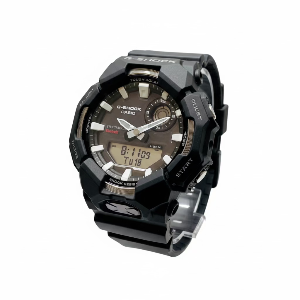 Casio G-Shock GAB010-1A Tough Solar Digital Analog Grey Watch
