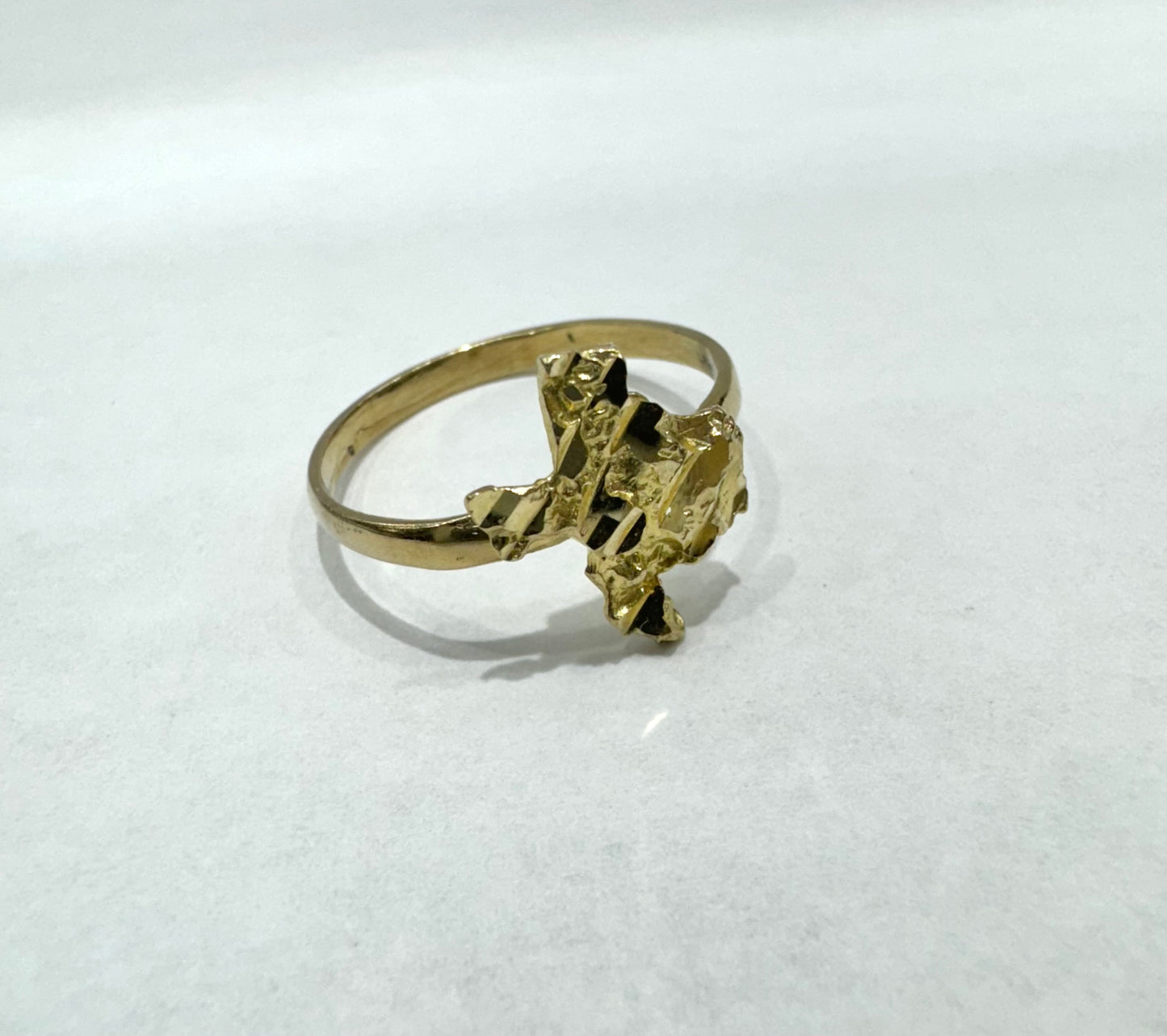 10K GOLD TEXAS RING, WEIGHT: 1.8gm, SIZE: 7.5