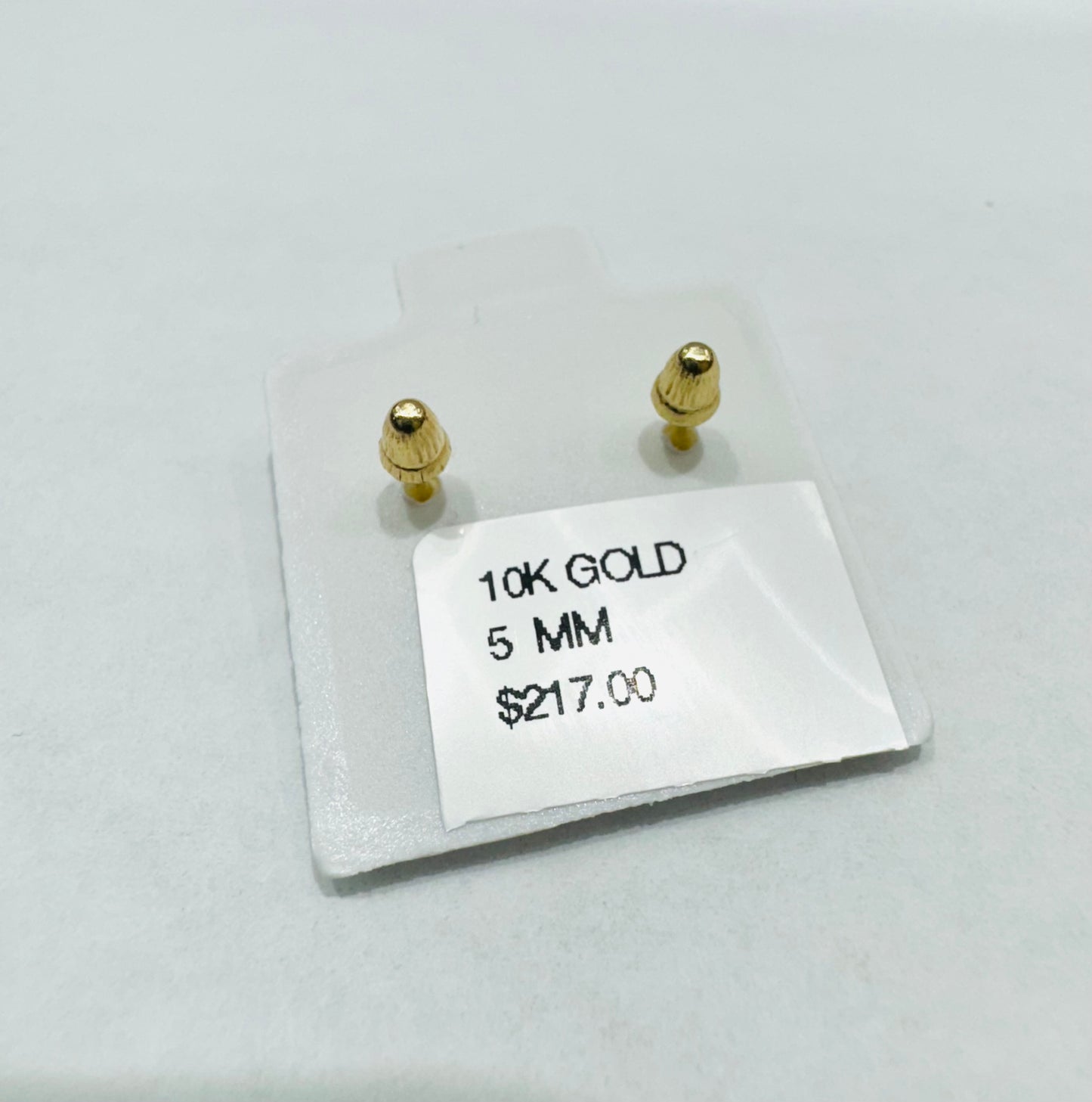 10K GOLD BABY STUD EARRINGS