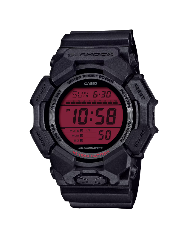 Casio G-SHOCK DIGITAL GD-010 SERIES GD010BBR-1