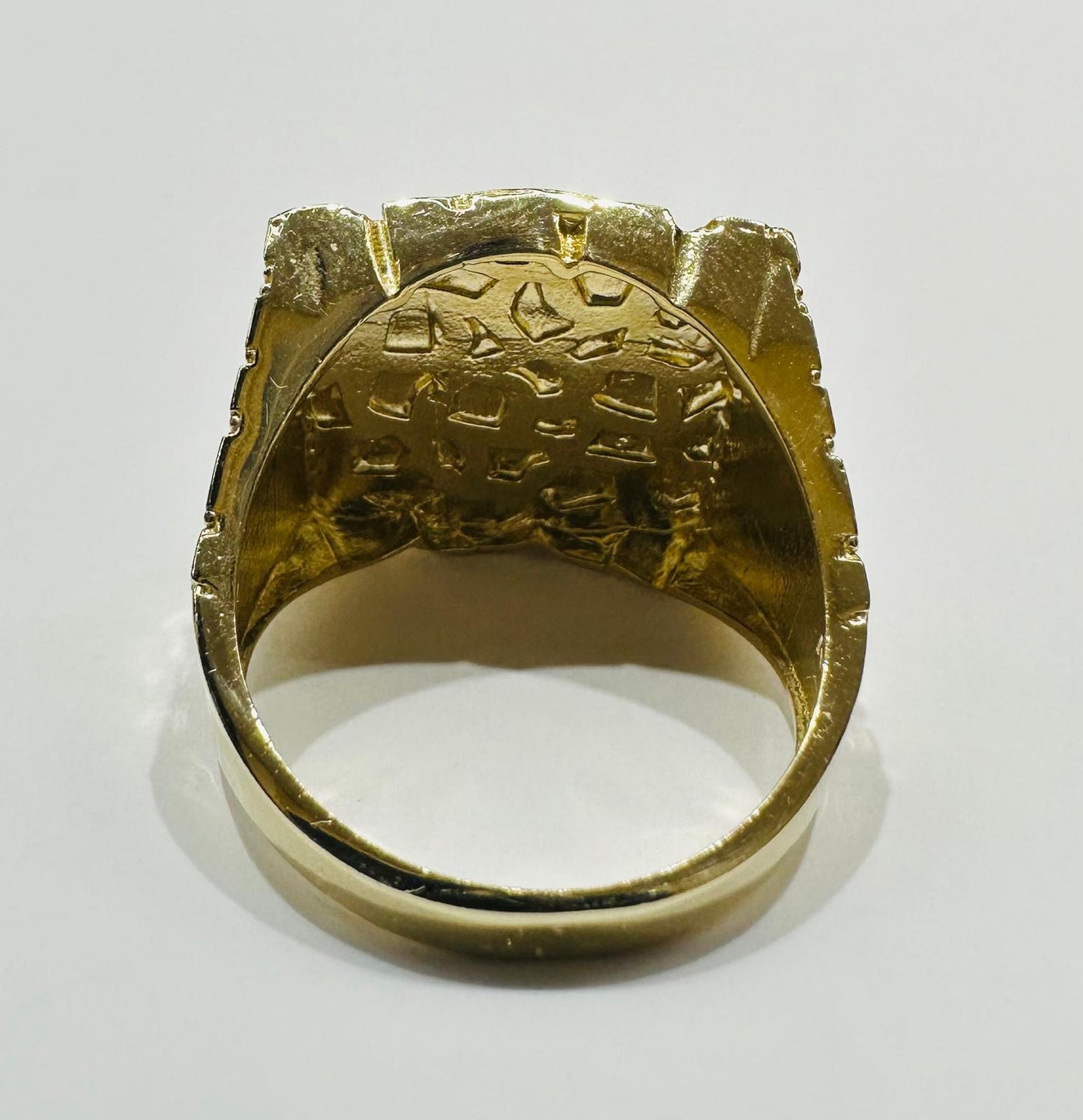 14K SOLID GOLD 50 PESOS CENTENARIO RING, WEIGHT: 9.7gm