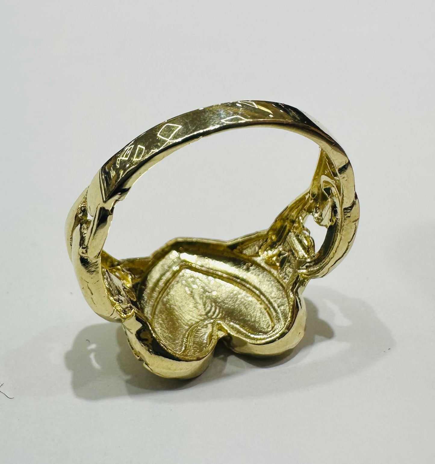 10K GOLD HEART RING