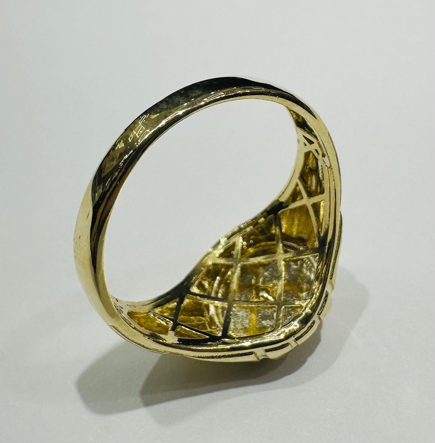 10K GOLD ROLEX RING- WEIGHT: 4.7gm