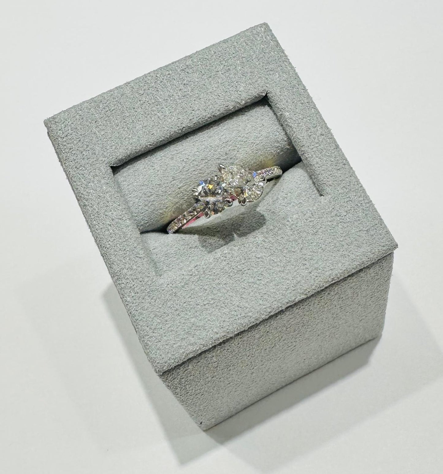 14K GOLD LAB GROWN DIAMOND RNG VS- 1.15CT