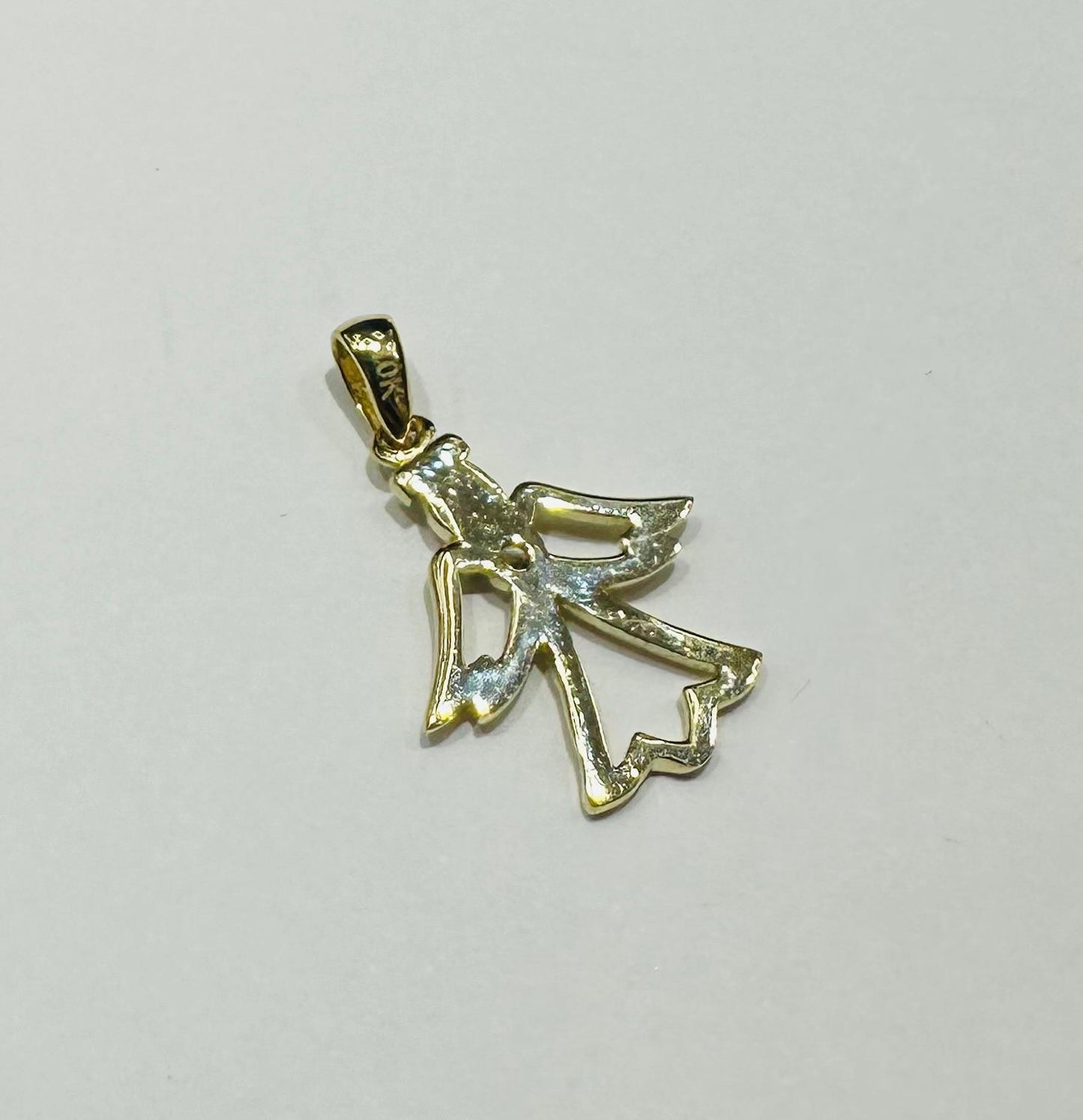 10K GOLD ANGEL PENDANT- WEIGHT: 1.6gm