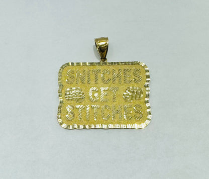 10K GOLD NAME PLATE, WEIGHT: 12.2gm