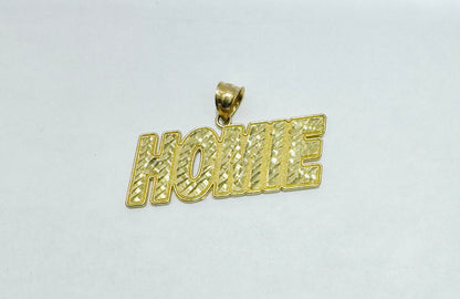 10K GOLD NAME PLATE, WEIGHT: 5.8gm