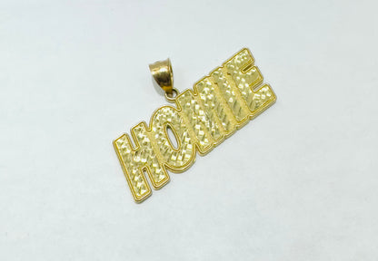 10K GOLD NAME PLATE, WEIGHT: 5.8gm