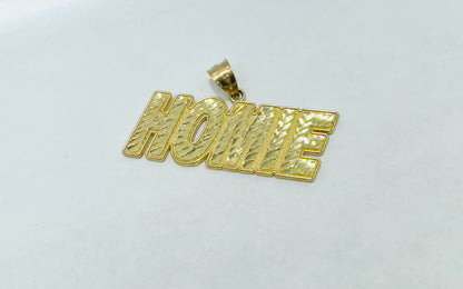 10K GOLD NAME PLATE, WEIGHT: 5.8gm