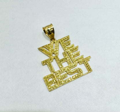 10K GOLD NAME PLATE, WEIGHT: 5.1gm