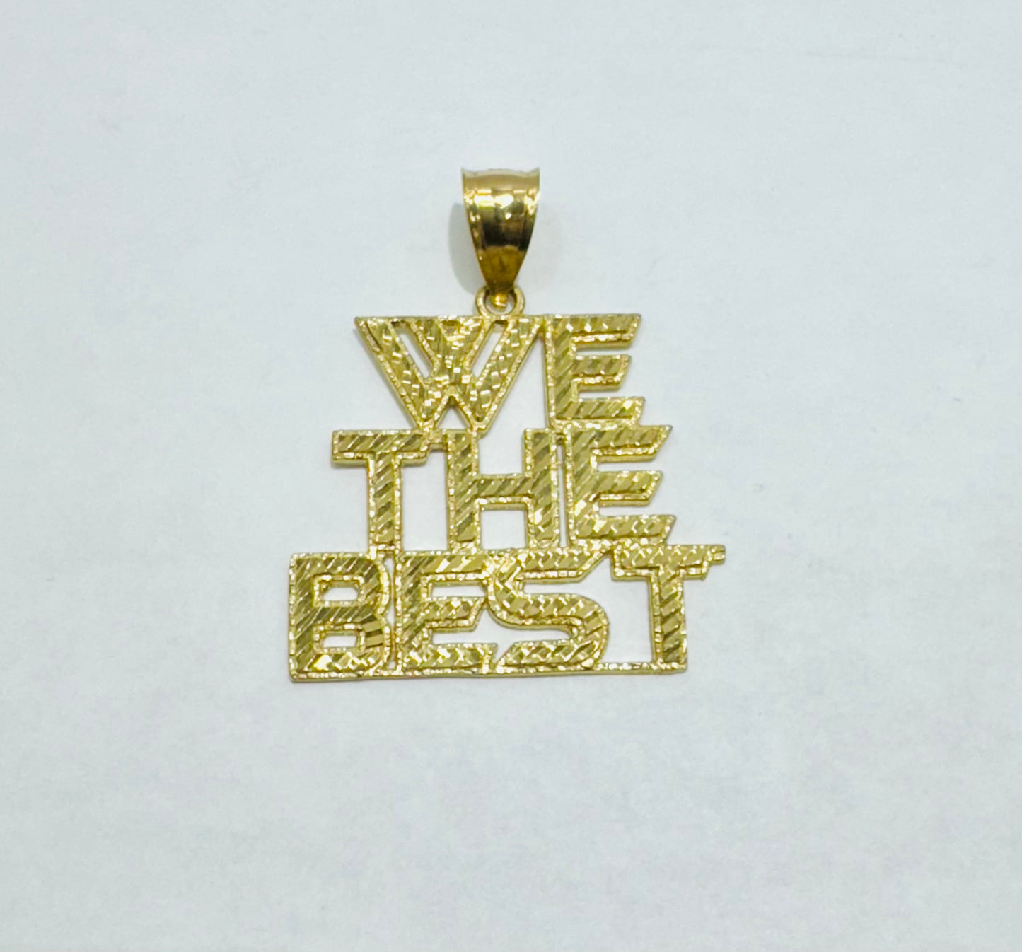 10K GOLD NAME PLATE, WEIGHT: 5.1gm