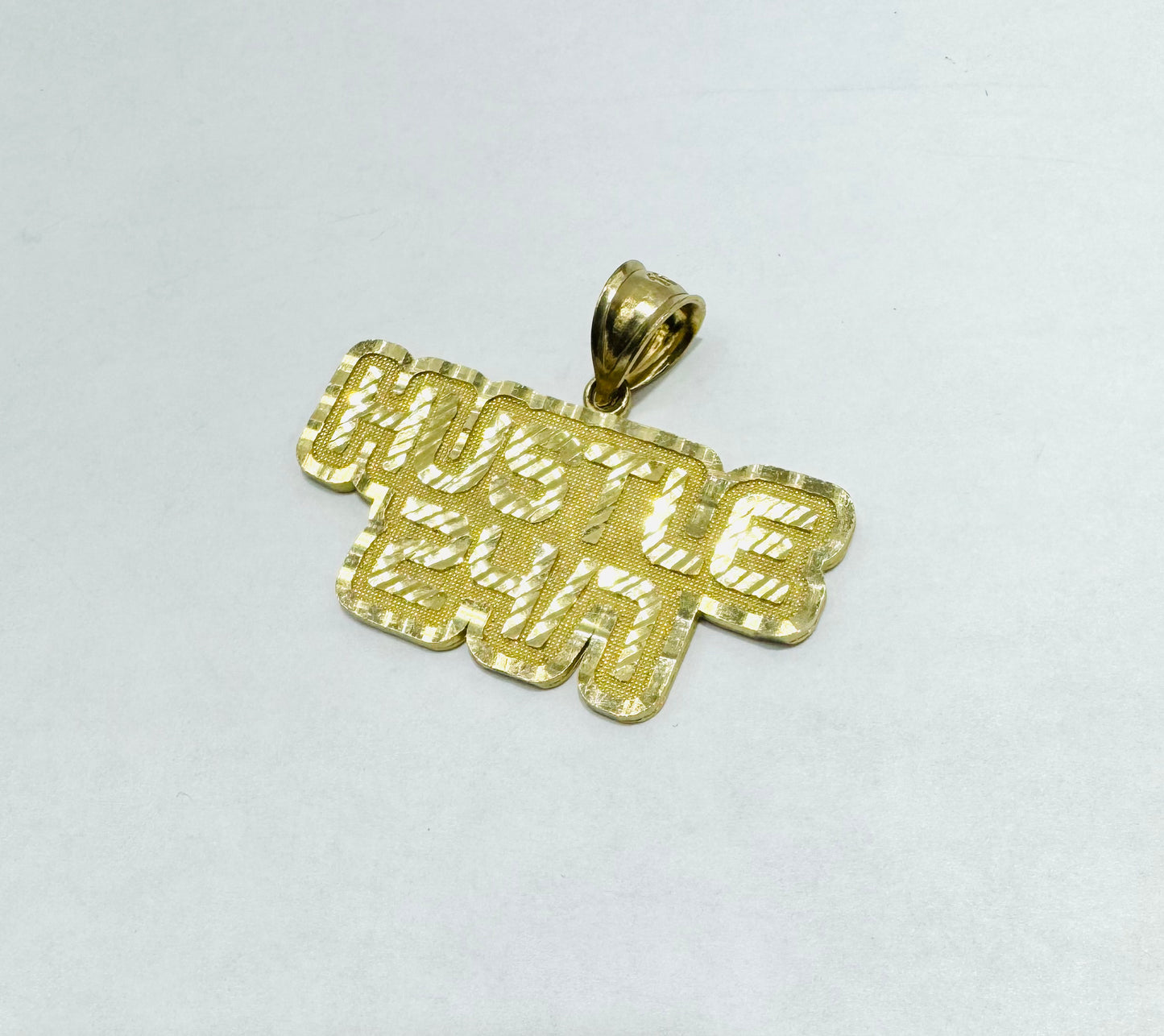 10K GOLD NAME PLATE, WEIGHT: 5.2gm