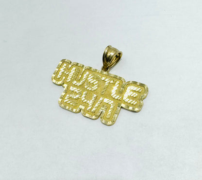 10K GOLD NAME PLATE, WEIGHT: 5.2gm