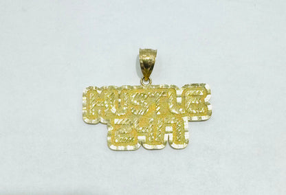 10K GOLD NAME PLATE, WEIGHT: 5.2gm