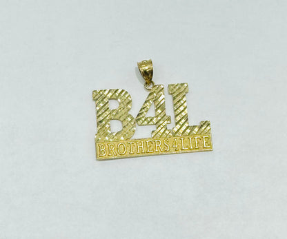 10K GOLD NAME PLATE, WEIGHT: 5.7gm