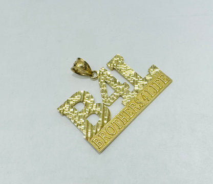 10K GOLD NAME PLATE, WEIGHT: 5.7gm