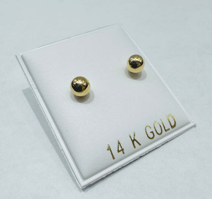 14K GOLD BABY EARRINGS