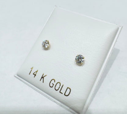 14K GOLD BABY EARRINGS