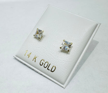 14K GOLD BABY EARRINGS