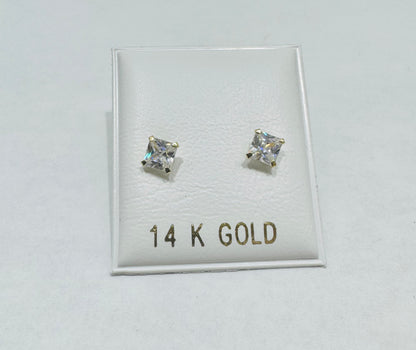 14K GOLD BABY EARRINGS