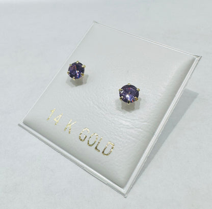 14K GOLD BABY EARRINGS