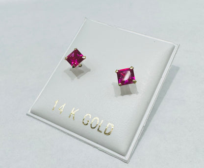 14K GOLD BABY EARRINGS