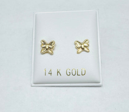 14K GOLD BABY EARRINGS