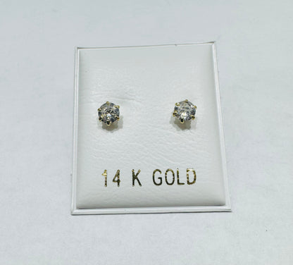 14K GOLD BABY EARRINGS