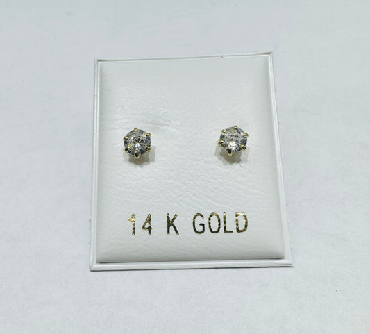14K GOLD BABY EARRINGS