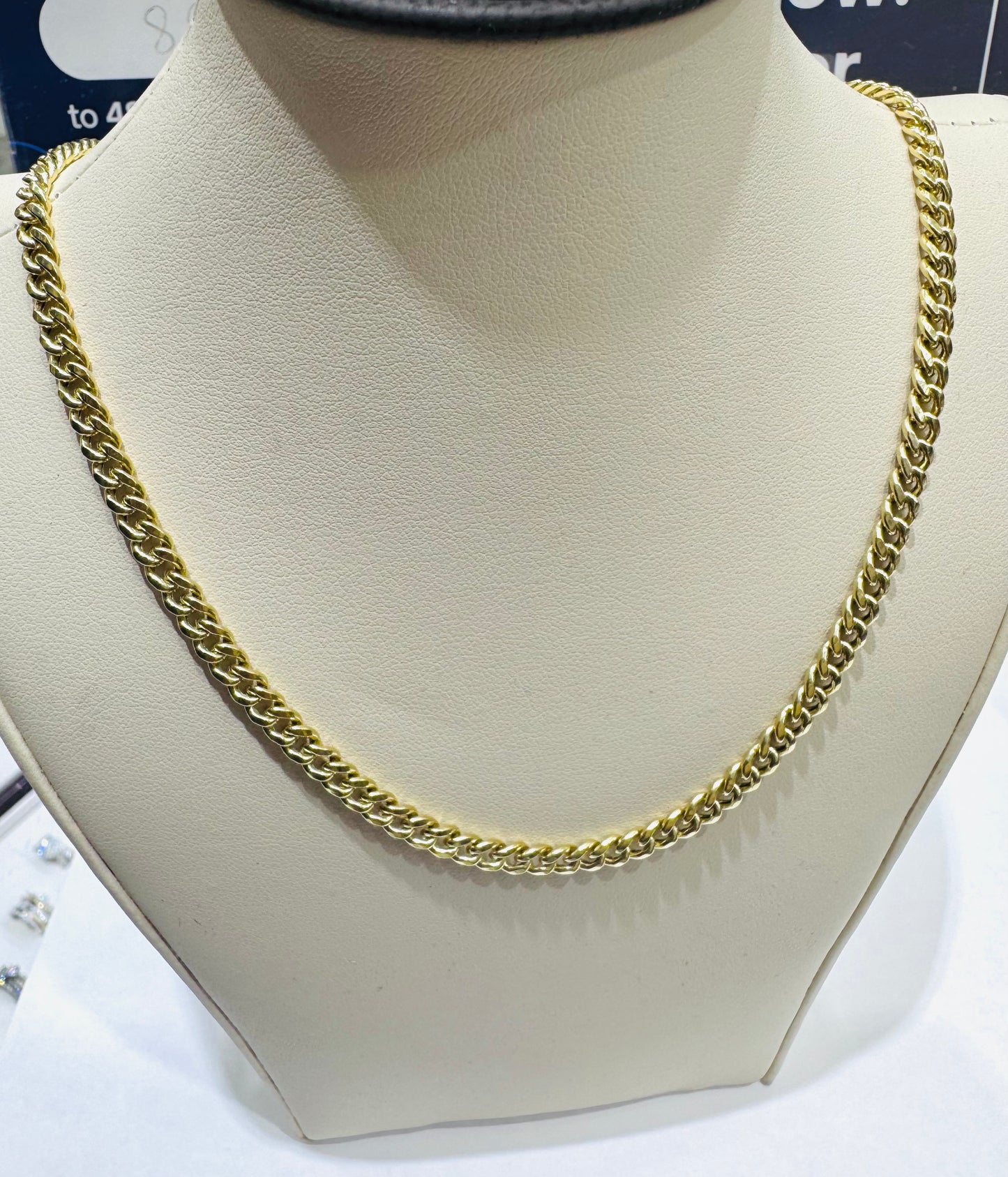 10K GOLD MIAMI CUBAN LINK NECKLACE