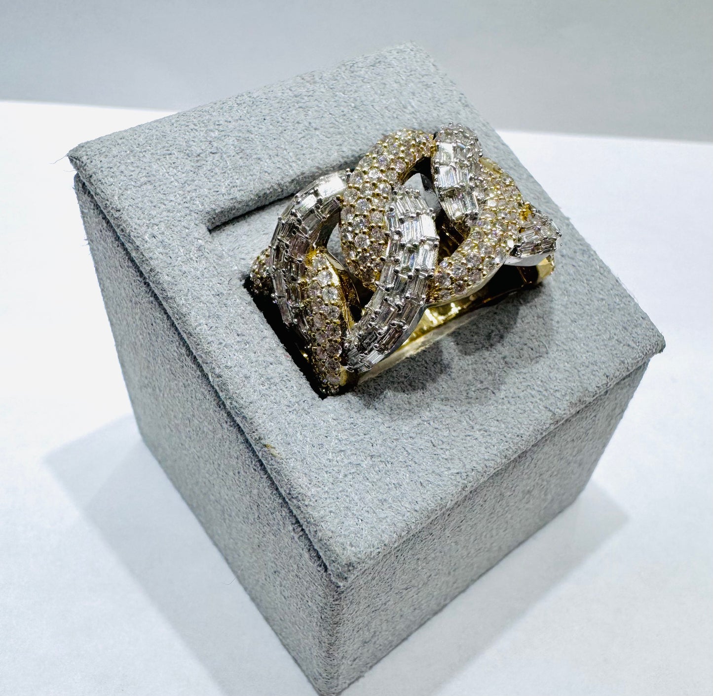 10K GOLD MEN’S NATURAL DIAMOND RING 2CT, SIZE: 10