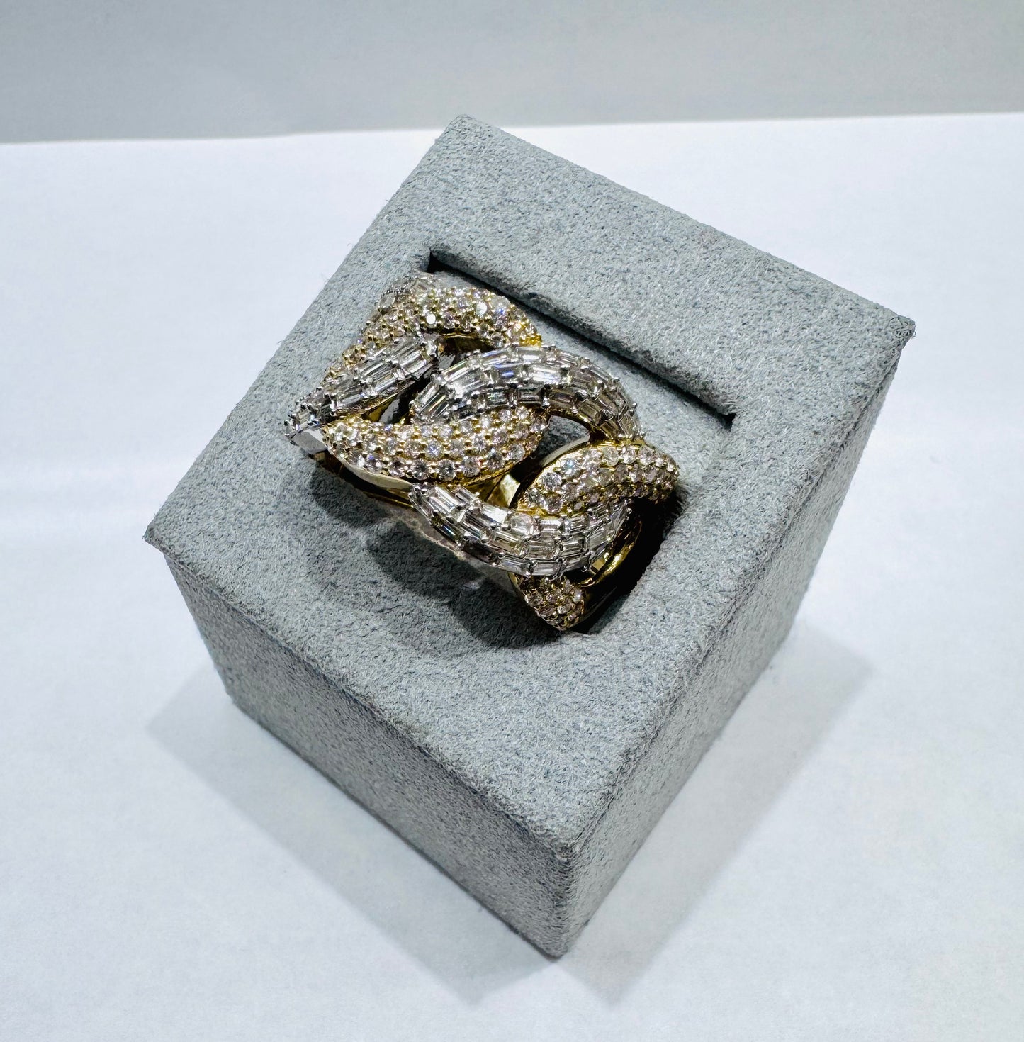 10K GOLD MEN’S NATURAL DIAMOND RING 2CT, SIZE: 10