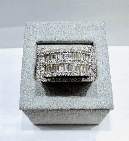14K YELLOW GOLD MEN’S NATURAL DIAMOND RING 2.48CT, SIZE: 10