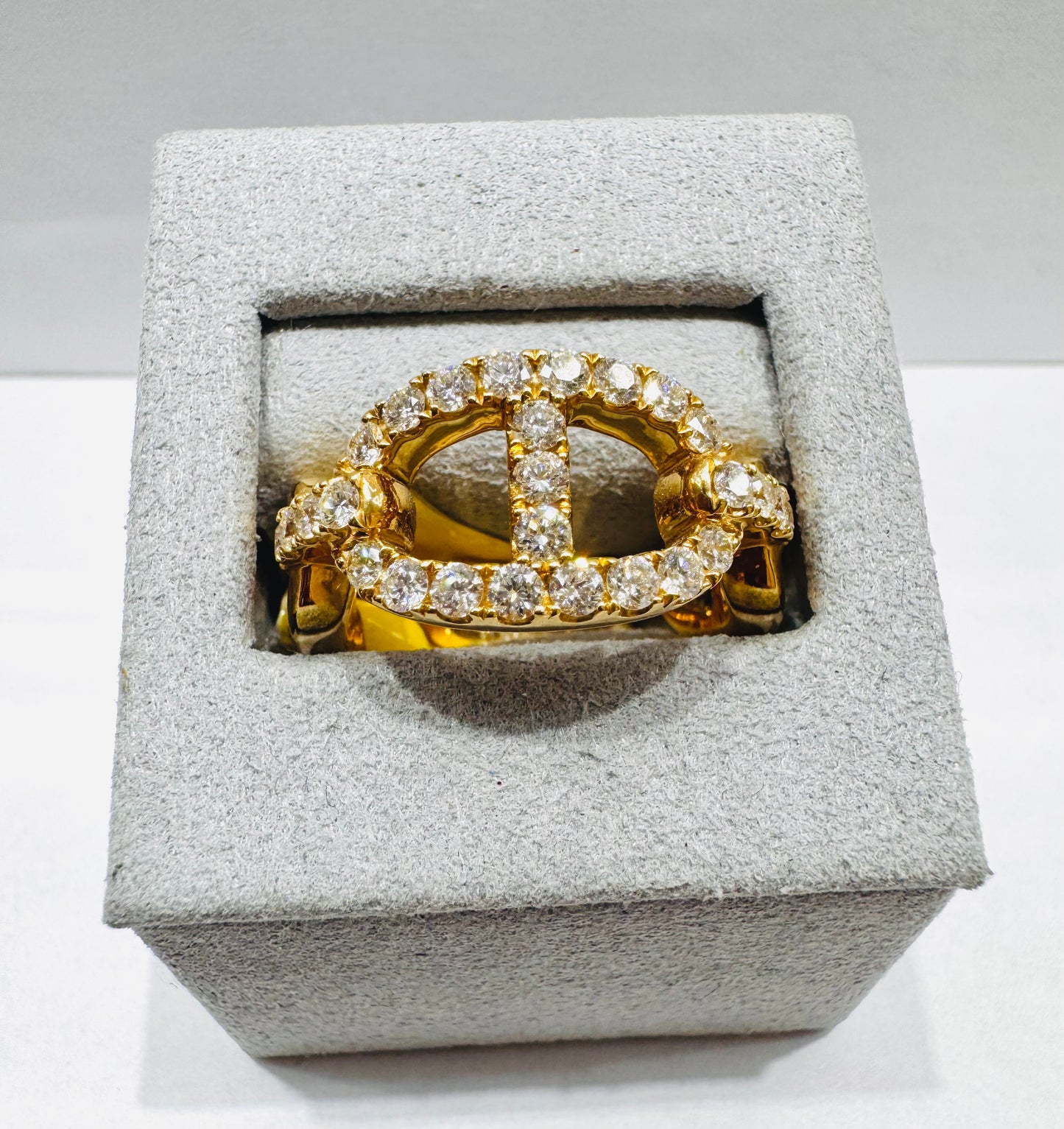 14K GOLD MEN’S NATURAL DIAMOND RING 1.17CT, SIZE: 10