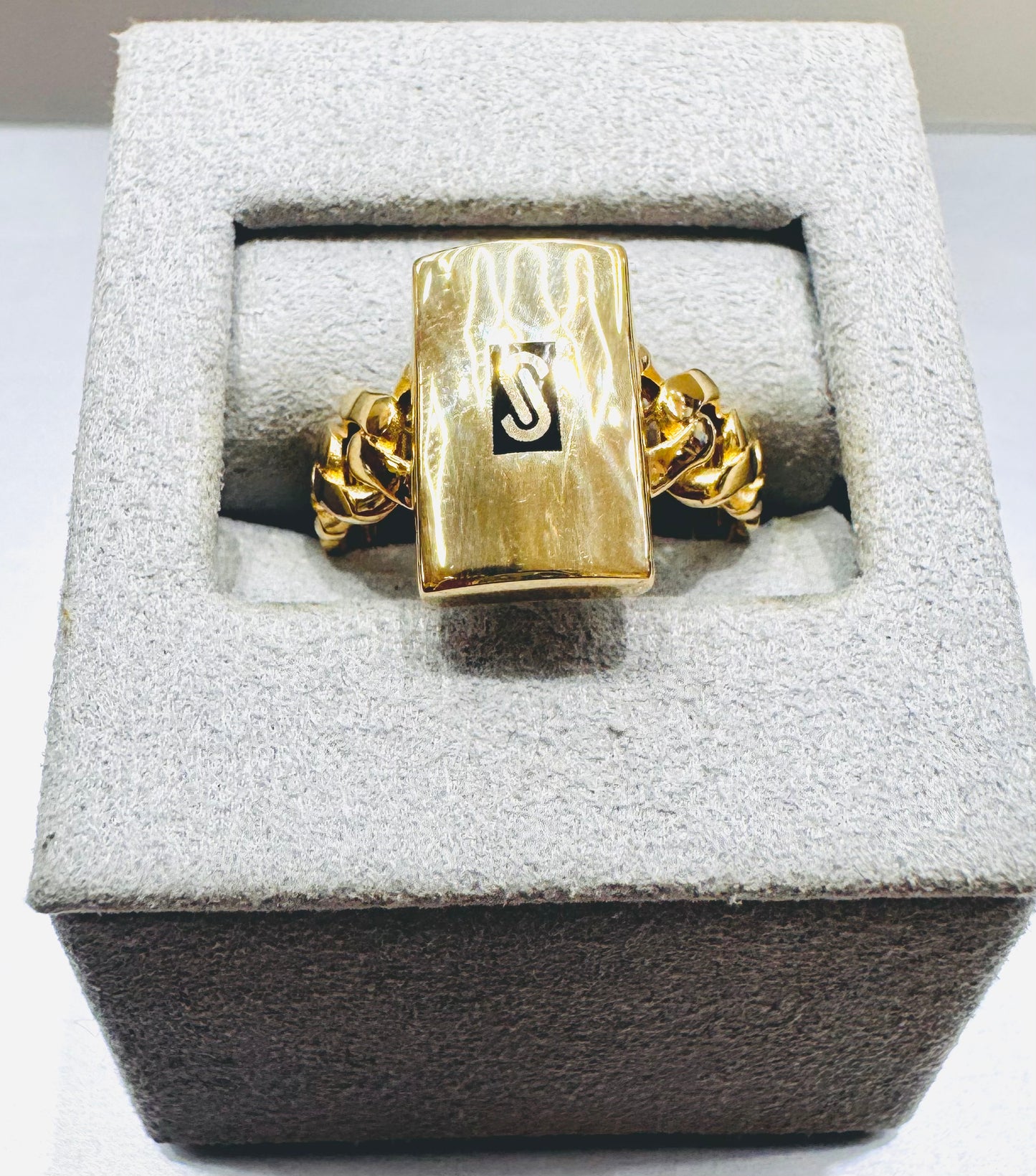 10K GOLD CLASSIC MONACO RING, WEIGHT: 2.5gm, SIZE: 8
