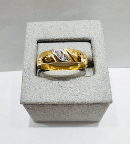 10K GOLD WEDDING BAND, WEIGHT: 3.5gm, SIZE: 10, WIDTH: 5.5mm