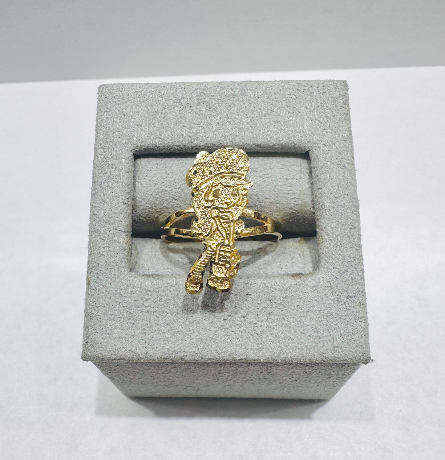 10K GOLD STRAWBERRY SHORTCAKE FULLBODY RING, SIZE: 7, WEIGHT: 1.6gm