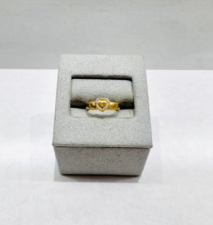 10K GOLD BABY RING, SIZE: 1.5, WEIGHT: 1gm