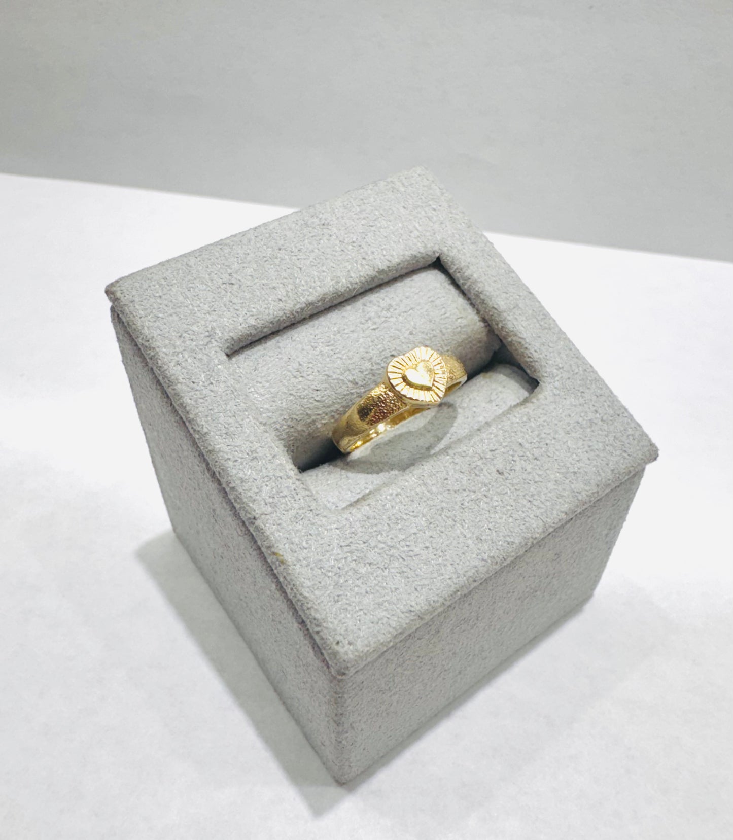 10K GOLD BABY RING, SIZE: 1.5, WEIGHT: 1gm