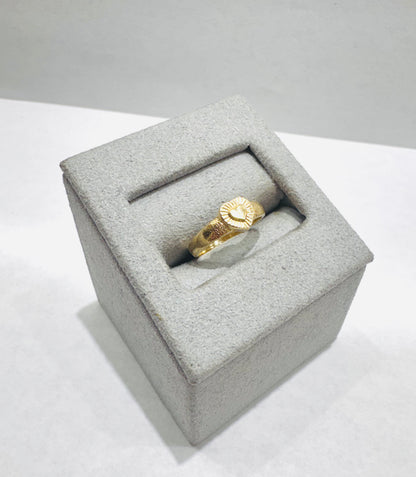 10K GOLD BABY RING, SIZE: 1.5, WEIGHT: 1gm