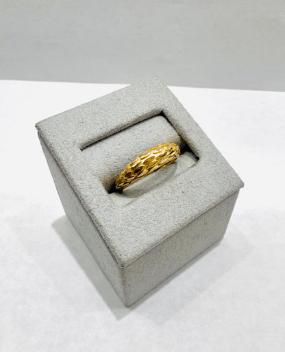 10K GOLD WOMEN RING, SIZE: 6, WEIGHT: 2.2gm