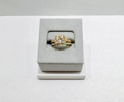 14K GOLD LAB GROWN DIAMOND LADIES RING VS 2.8CTW