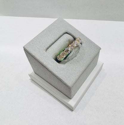 14K GOLD LAB GROWN DIAMOND BAND VS 4.53CTW