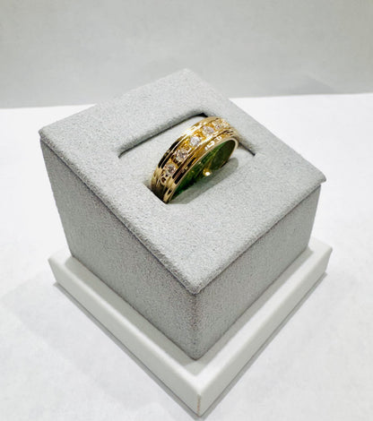 14K GOLD LAB GROWN DIAMOND MENS BAND VS 0.50CTW