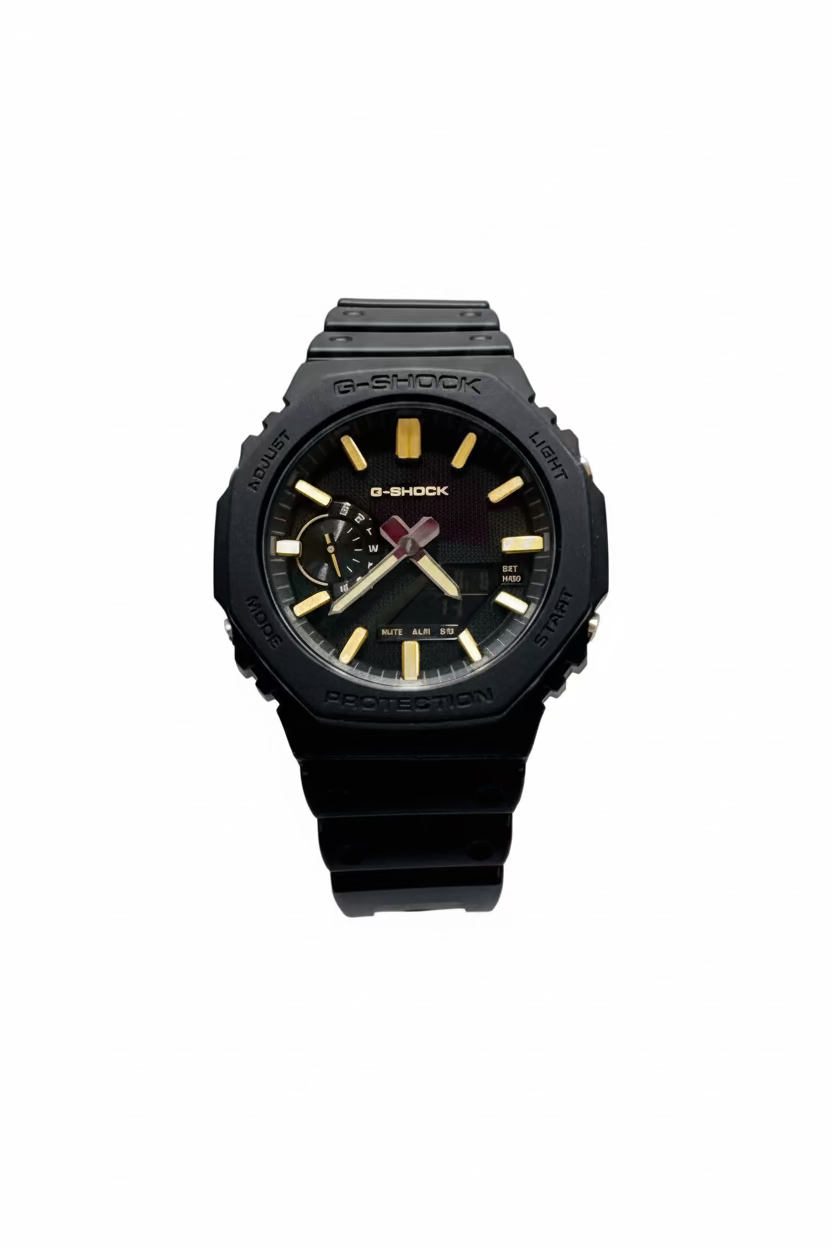Men’s G-Shock Casio GA2100LXB-1A9 Black and gold Analog Digital watch
