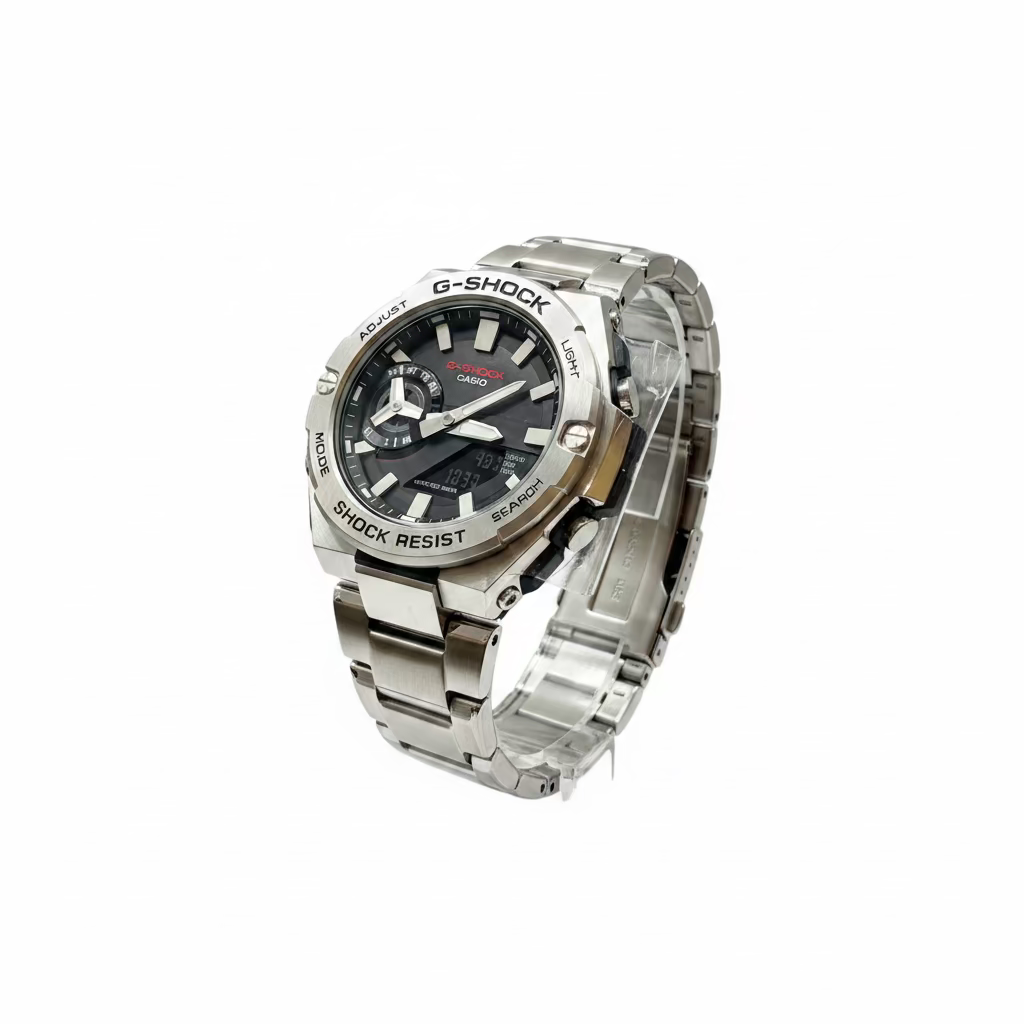 Men’s Casio G-Shock GSTB500D-1A, G-Steel Stainless Steel Watch