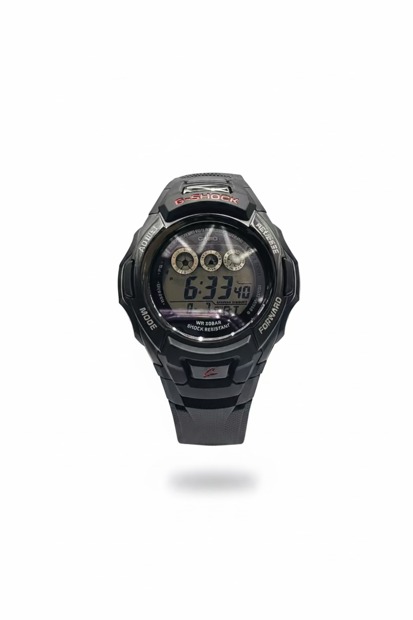 Men’s Casio G-Shock GWM530A-1 Tought Solar Atomic Digital Chronograph Black Watch