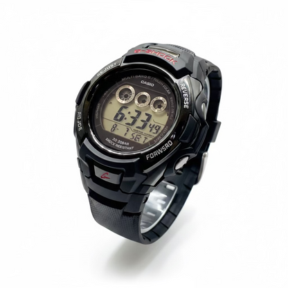 Men’s Casio G-Shock GWM530A-1 Tought Solar Atomic Digital Chronograph Black Watch