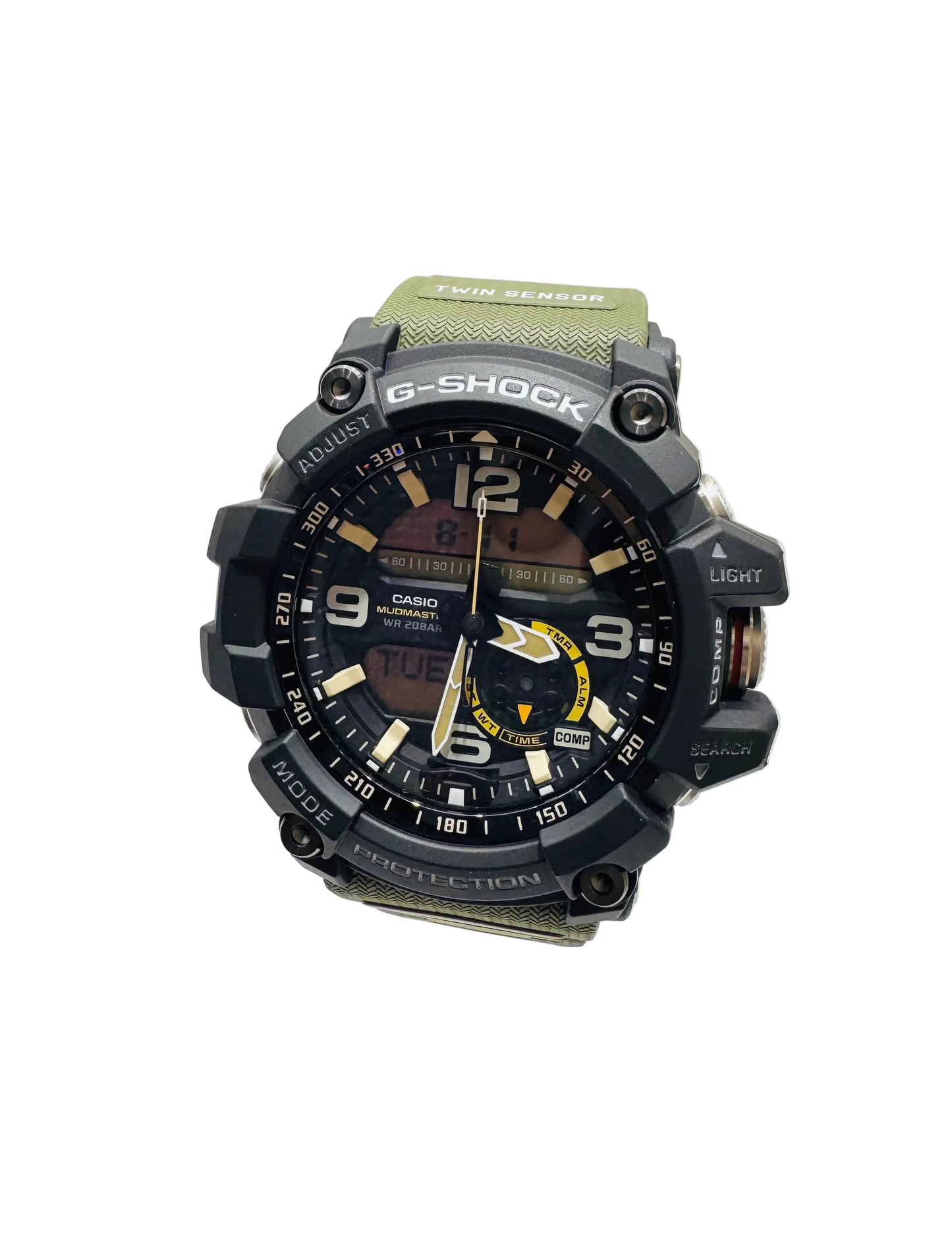 Men’s CASIO G-Shock GG1000-1A3 Mudmaster Digital Military Green Watch